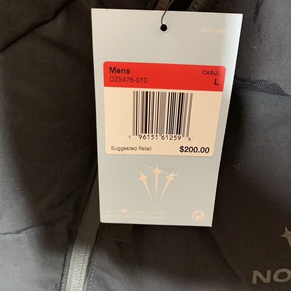 Sz L Nike x NOCTA Drake Tactical Vest Black Nike Tech Puffer Men’s DZ5476-010 - Picture 4 of 10